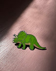 סיכת דינוזאור ירוק