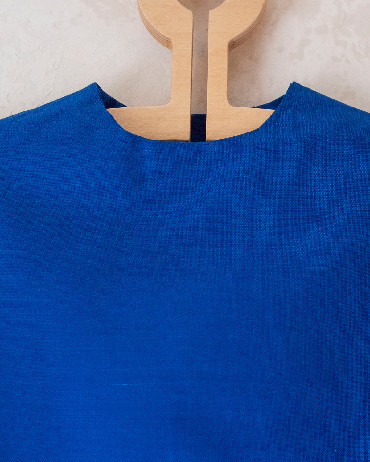 Blue dress with a ship | Deadstock from the Sixties | 9-12 months 