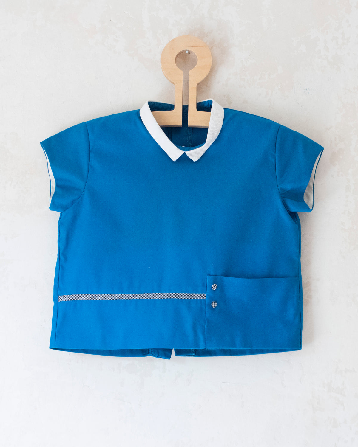 Blue set with buttons | Dead stock from the sixties | 18-24 months