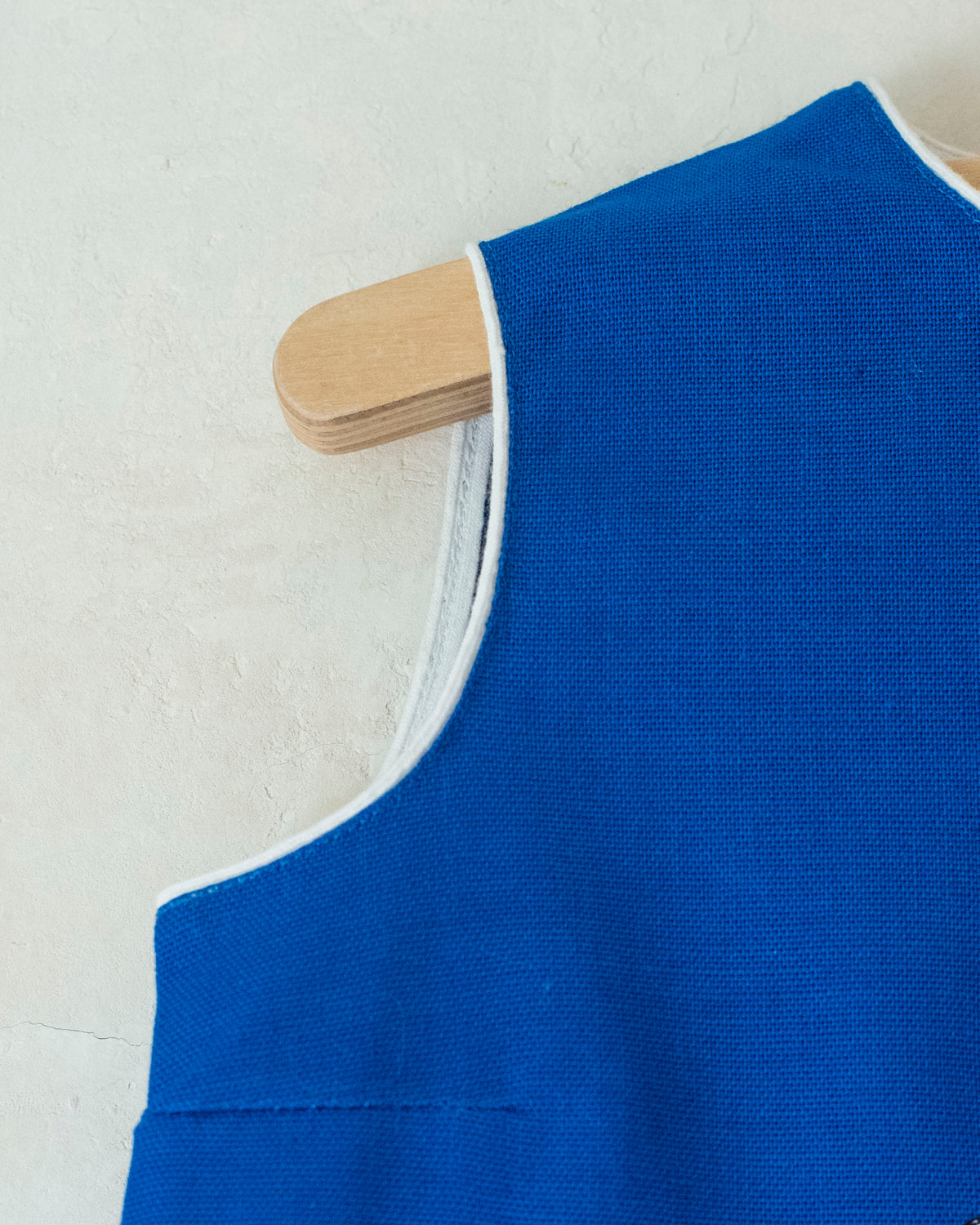 Blue dress with rooster | Deadstock from the Sixties | 9-12 months 