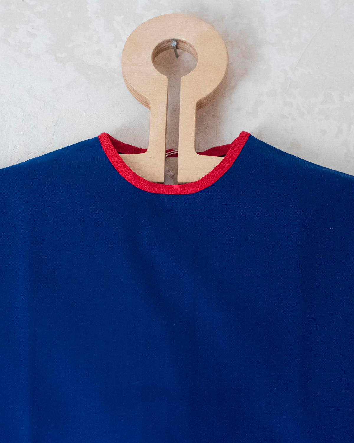 Blue dress with cat | Deadstock from the Sixties | 9-12 months 