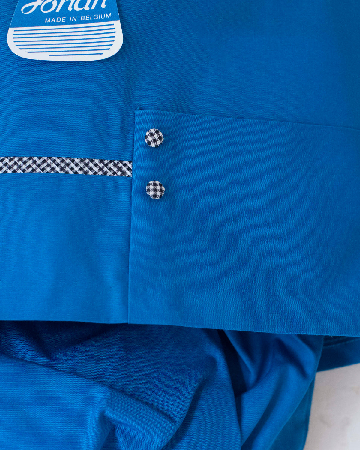 Blue set with buttons | Dead stock from the sixties | 18-24 months