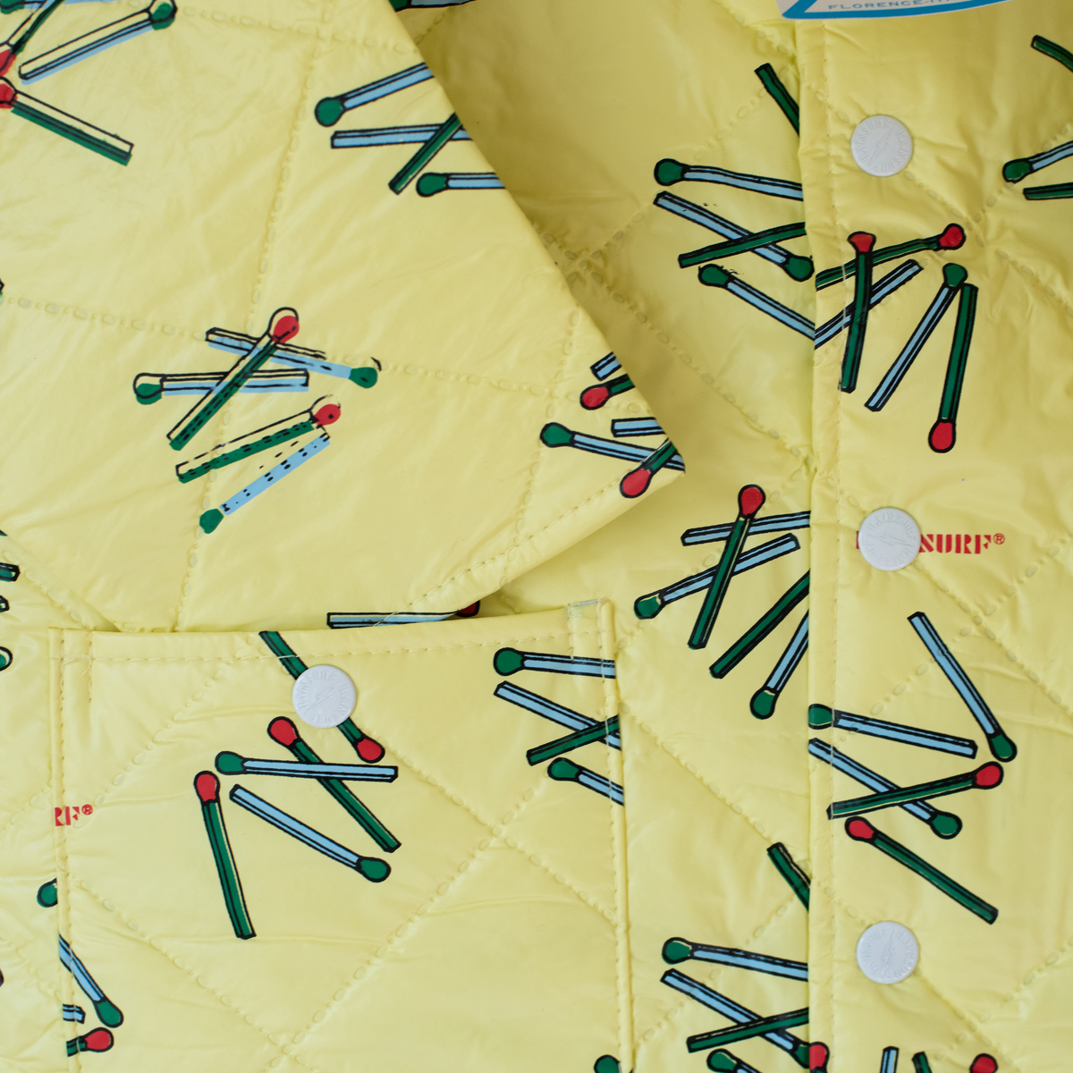 Yellow raincoat with matches | 5-6 years 