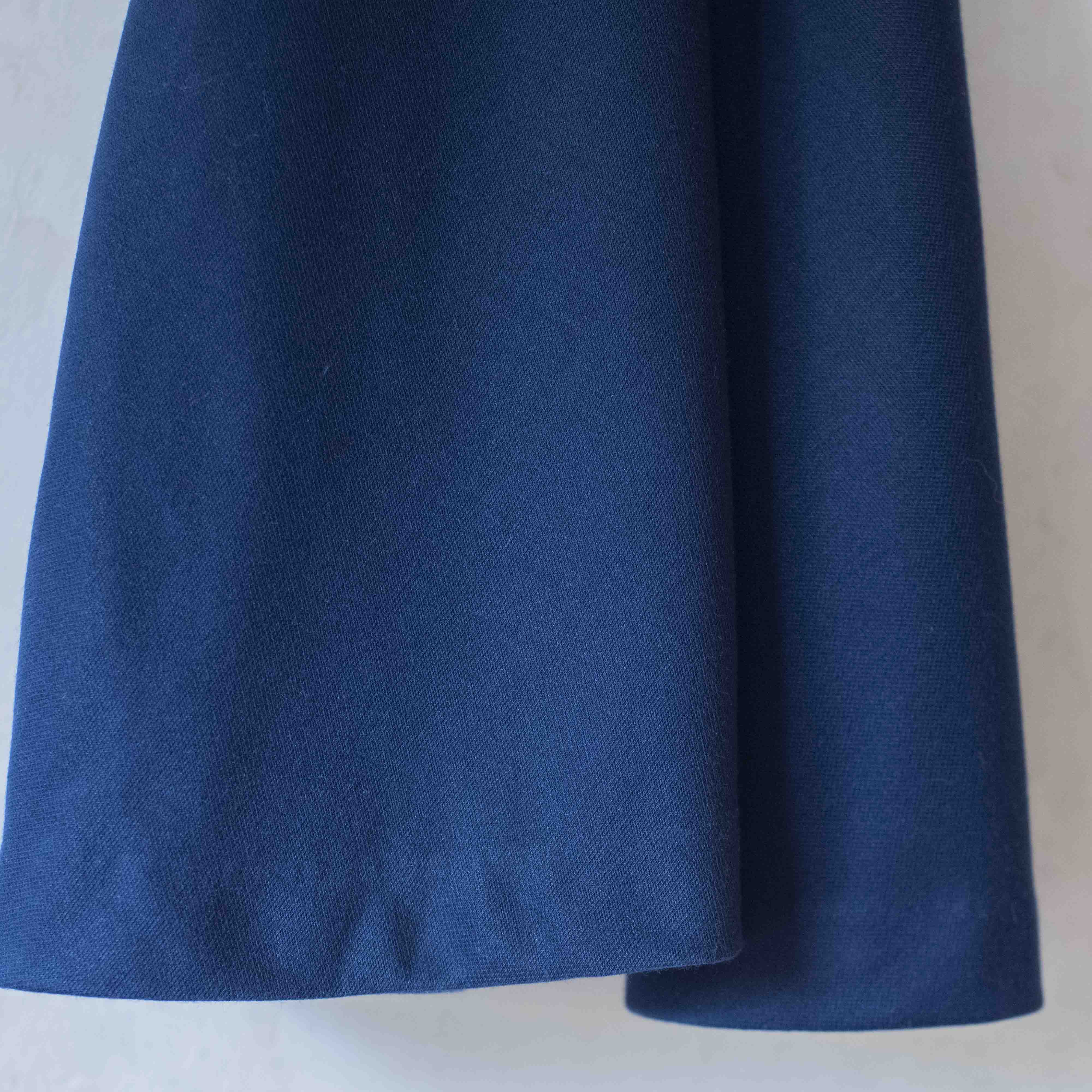 שמלת מעטפת כחולה עם משבצות צבעוניות | 3-4 שנים