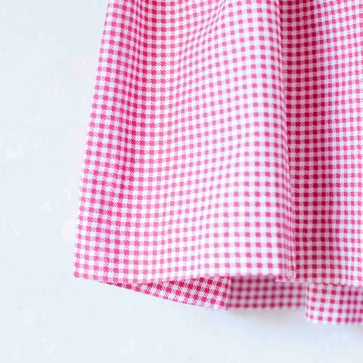 Checkered dress with floral embroidery | 4-5 years