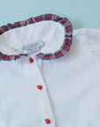 חולצה מכופתרת עם כפתורי חיפושיות - oda-paam.com