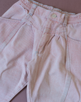 מכנסי ג׳ינס ורודים מהניינטיז | 18-24 חודשים