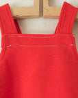 שמלה אדומה עם אפרוח - oda-paam.com
