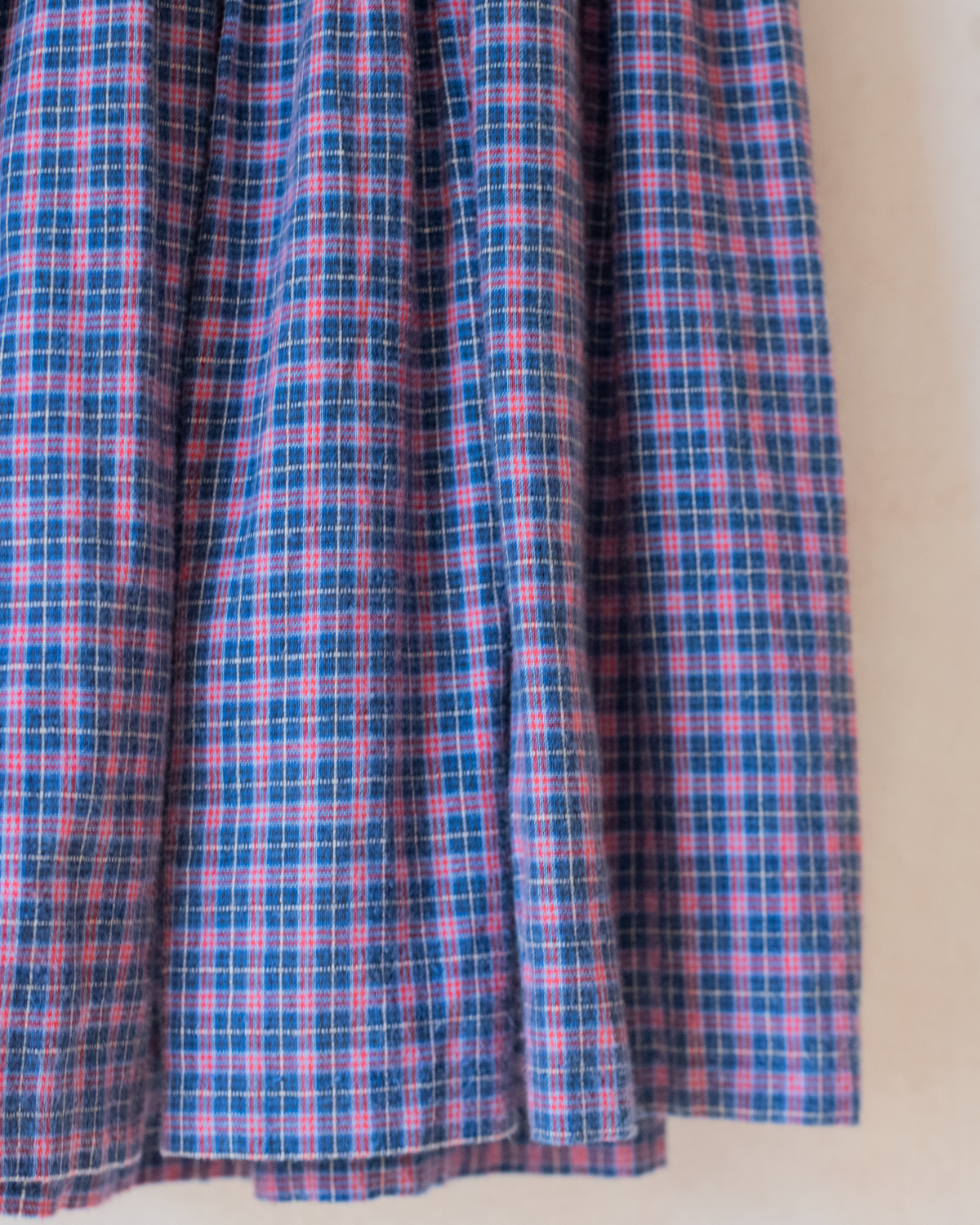 Plaid dress with embroidery | 7-8 years