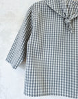 חולצת משבצות צווארון - oda-paam.com