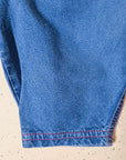 מכנסי כותנה דמוי ג׳ינס - oda-paam.com